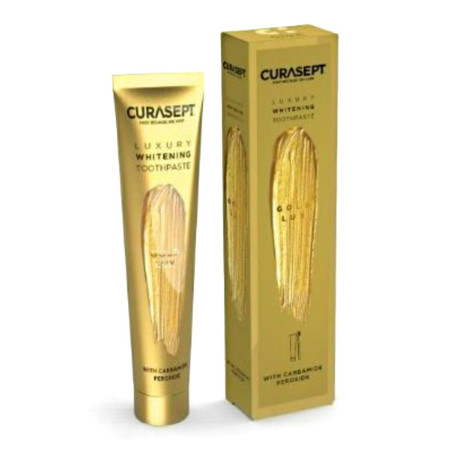 CURASEPT WHITENING LUXURY GOLD DENTIFRICIO 75MML